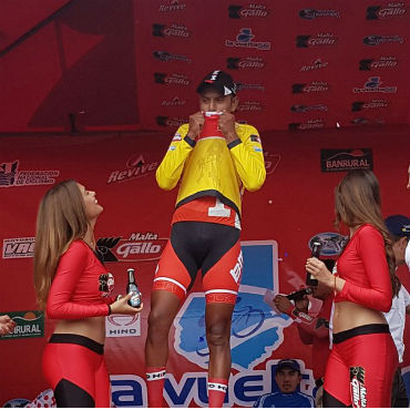 Alder Torres, primer líder de Vuelta a Guatemala 2016