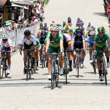 Sol Angie Roa fue la ganadora de la segunda etapa de Vuelta del Porvenir