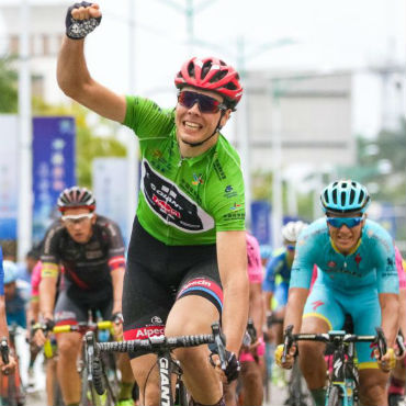 El alemán Max Walscheid ganador de cinco etapas de Tour de Hainan