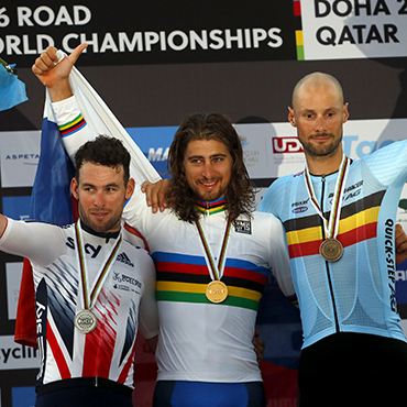 Peter Sagan se quedó con la medalla de oro en Catar