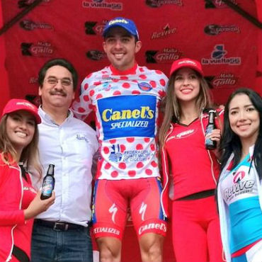 Román Villalobos ganador de etapa de Vuelta a Guatemala