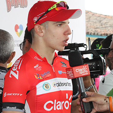 Álvaro Hodeg ganador de la cuarta etapa de Vuelta a Chiriquí 2016