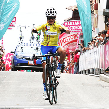 Sanabria ganó en Anserma y se ratificó al frente de la ronda nacional femenina