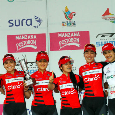 Coldeportes Claro Zenú por el protagonismo en Vuelta a Colombia Femenina