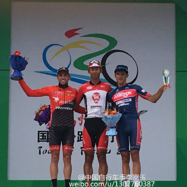 Jingbiao Zhao ganó la tercera etapa del Tour de Fuzhou