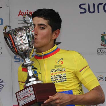 Aguinaldo Cundinamarqués, un homenaje a Jhojan-Garcia el campeón de la Vuelta del Porvenir