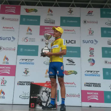 El boyacense, Yeisson Casallas nuevo campeón de Vuelta del Futuro