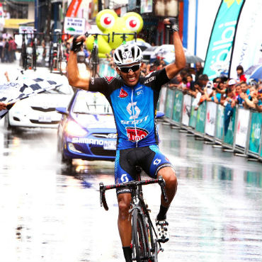 Brayan Salas ganador de cuarta etapa de Vuelta a Costa Rica