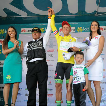 El pedalista local César Rojas se proclamó virtual campeón de la Vuelta a Costa Rica