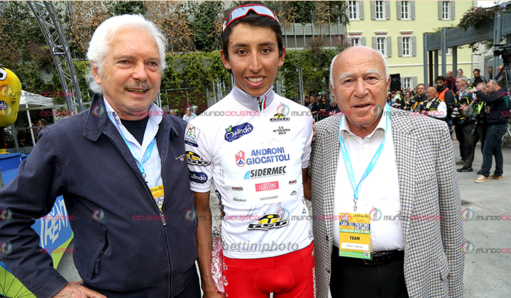 Egan Bernal, uno de los colombianos que hace parte del Androni-Sidermec