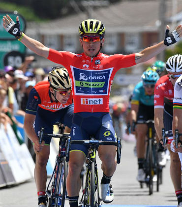 Caleb Ewan vencedor de tercera etapa del Tour Down Under