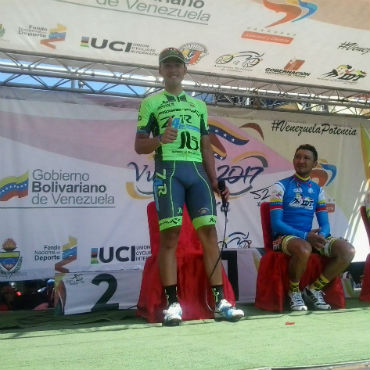 Colombiano Cristián Torres, segundo en cuarta etapa de Vuelta al Táchira