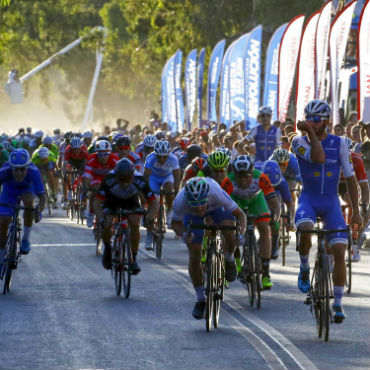 Fernando Gaviria, cero y van dos en Vuelta a San Juan