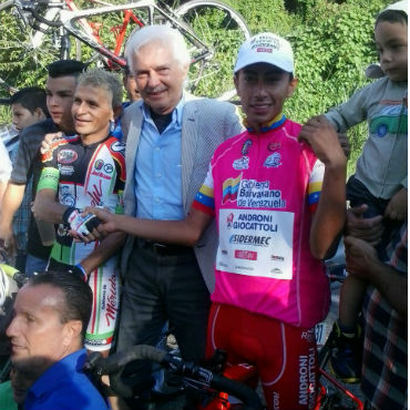 Iván Ramiro Sosa saca la cara por Colombia en Vuelta al Táchira
