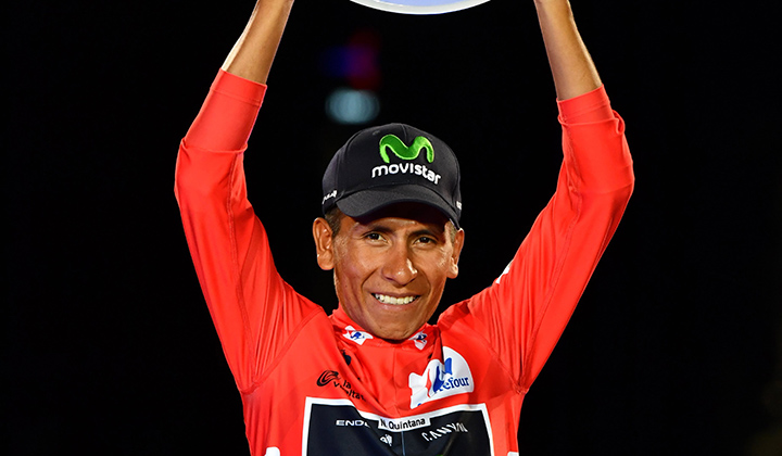 Nairo Quintana, actual Campeón de la Vuelta a España