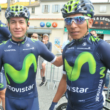Nairo Quintana fue protagonista este domingo en Palma