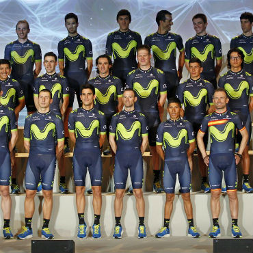 Este miércoles fue presentado el Movistar Team 2017