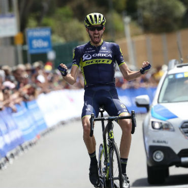 Damien Howson, ganador de primera etapa del Herald Sun Tour