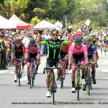 Jairo Salas ganador de última etapa de Clásica de Rionegro