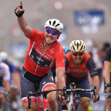 John Degenkolb, ganador de la dramática etapa del Dubai Tour