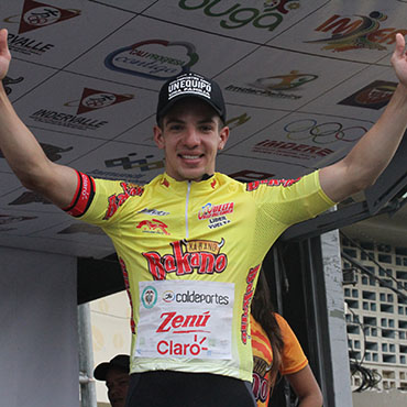 Alvaro Hodeg siguió líder de la Vuelta al Valle