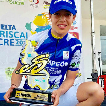 Milena Salcedo, campeona Vuelta a Sucre