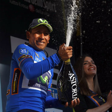 Nairo Quintana se mantiene líder de la Tirreno Adriático