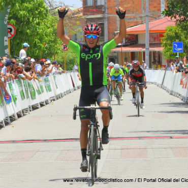 Edward Diaz ganador de segunda etapa de Clásica de Anapoima