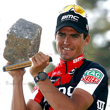 Greg Van Avermaet ganador de la París Roubaix
