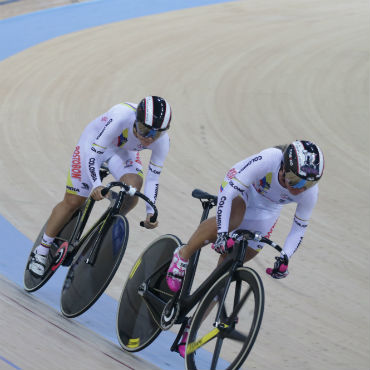 Juliana Gaviria y Martha Bayona, octavas en Mundial de Pista de Hong-Kong