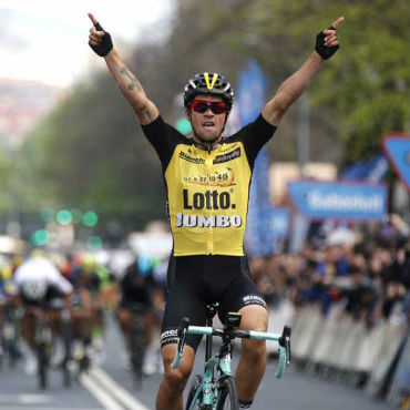 Primoz Roglic ganador de etapa de País Vasco