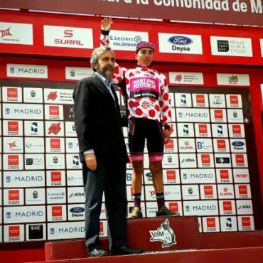 Aldemar Reyes, líder de la montaña de Vuelta a Madrid