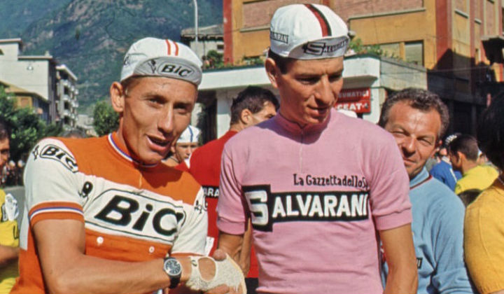 Felice Gimondi y Jaques Anquetil