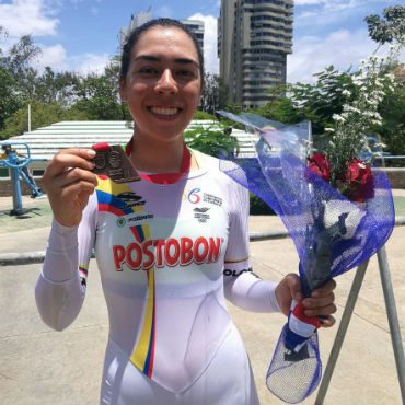 Jessica Parra, medalla de bronce en Panamericano de ruta