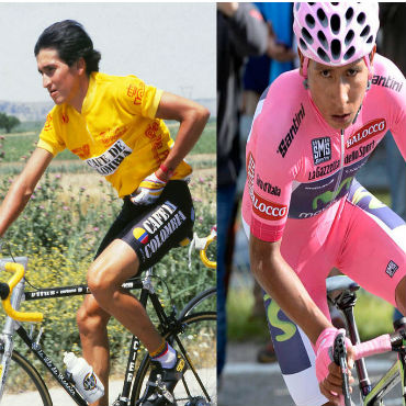 Luis Herrera hace 30 años ganó la Vuelta a España. Nairo Quintana hoy e