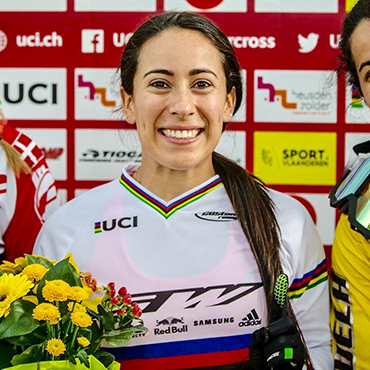 Mariana Pajón alcanzó este sábado la victoria en la Copa Mundo de Heusden-Zolder