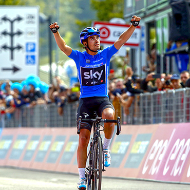 Mikel Landa ganador de etapa 19 de Giro de Italia