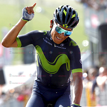 Nairo Quintana protagonista Giro de Utalia
