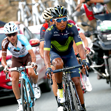 Nairo Quintana tercero en etapa de hoy del Giro