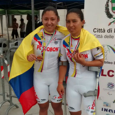 Paula Ossa y Carolina Munévar, Bronce en Italia