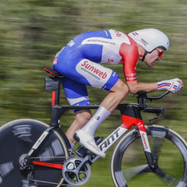 Tom Dumoulin, gran favorito para ganar la etapa CRI final del Giro 100