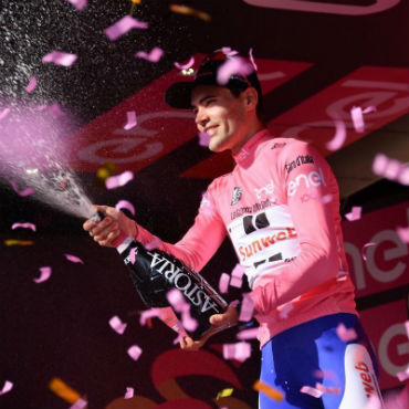 Tom Dumoulin dice que aún queda mucho por andar en el Giro 100