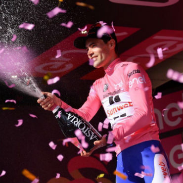 Tom Dumoulin dice que aún queda mucho por andar en el Giro 100