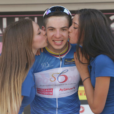 Álvaro Hodeg cerca del título de las metas volantes (Fotos FCC)