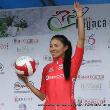 Blanca Moreno se quedó con el tituló de la Vuelta a Boyacá