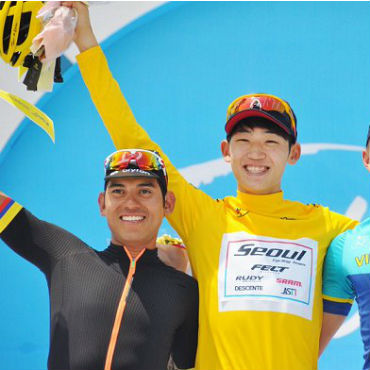 Edwin Avila sub-campeón del Tour de Korea