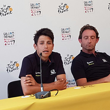 Esteban Chaves listo para enfrentar su primer Tour de Francia