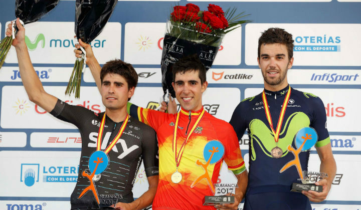 Jonathan Castroviejo se tituló campeón de España en la CRI