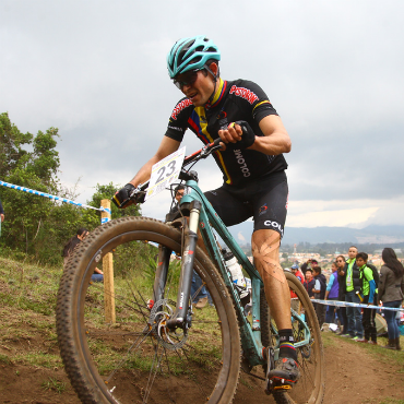 Leonardo Páez es uno de los grandes favoritos al título del Campeonato Mundial de MTB Maratón