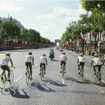 Tour de Francia 1987 con Luis Herrera como Campeón de la montaña